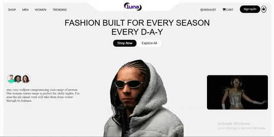Luna Commerce Screenshot