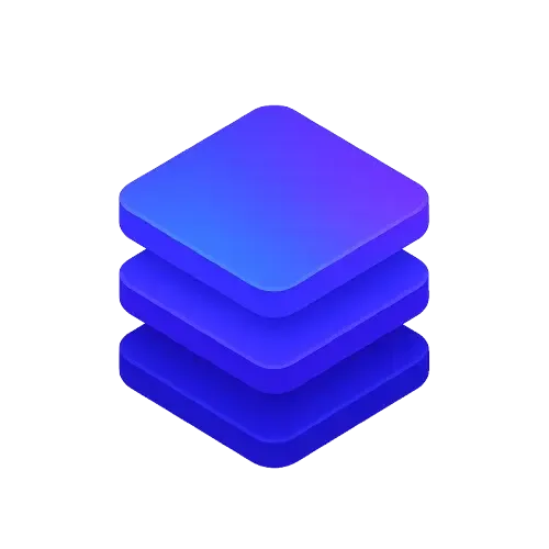 BlueViolet Stacks of Cards